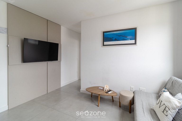 Apto 2D c/piscina y gimn. 280m playa MHF1909