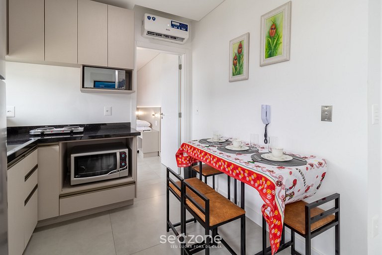 Apto 2D c/piscina y gimn. 280m playa MHF1909