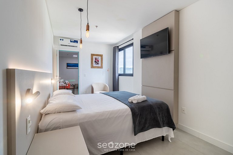 Apto 2D c/piscina y gimn. 280m playa MHF1909