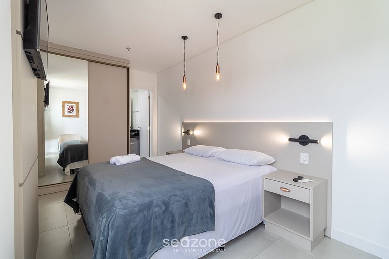 Apto 2D c/piscina y gimn. 280m playa MHF1909