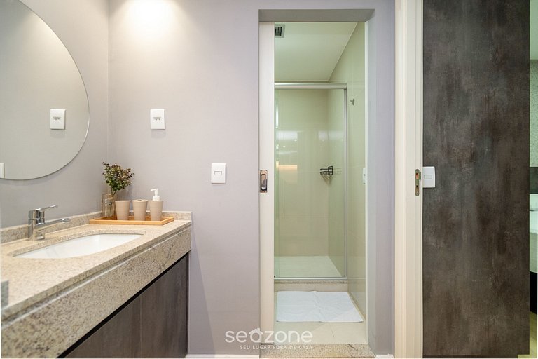 Apto Equipado em cond. com academia - BLS0355