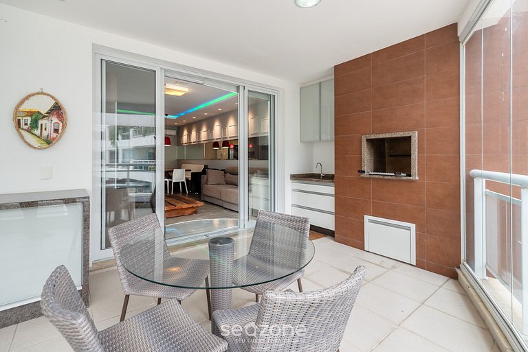 Apto em Resort c/ Piscina 200m da Praia MHE0114