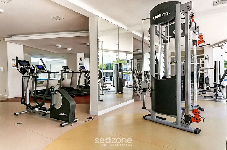 Apto 2 suítes próximo à praia Floripa-SC MHE213