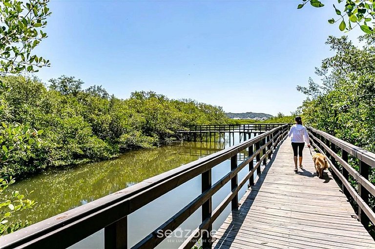 Apto em Resort c/ Academia 200m da Praia MHE0114