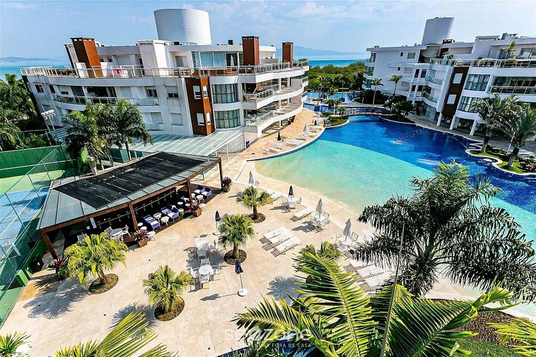 Apto en resort a 200m de la playa Floripa MHE0213