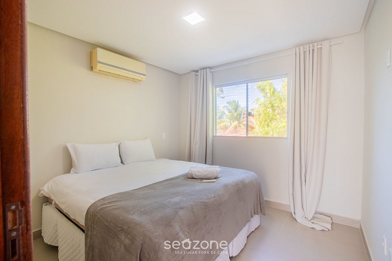 Apt c/ piscina 2Qtos prox a praia em Mutá RFM0007