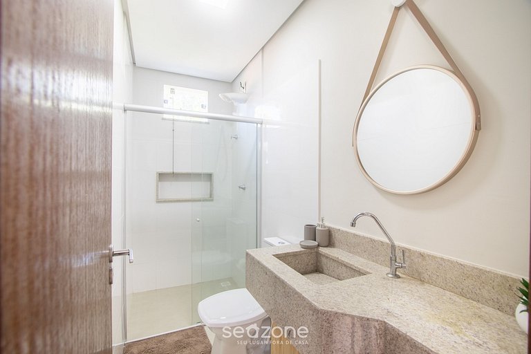 Apt c/ piscina 2Qtos prox a praia em Mutá RFM0007