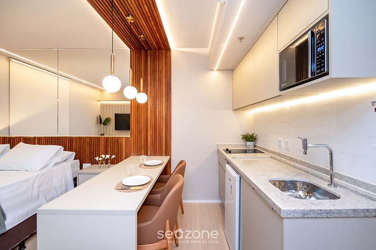 Flat en cond. c/ gimnasio, Marista - BLS1251