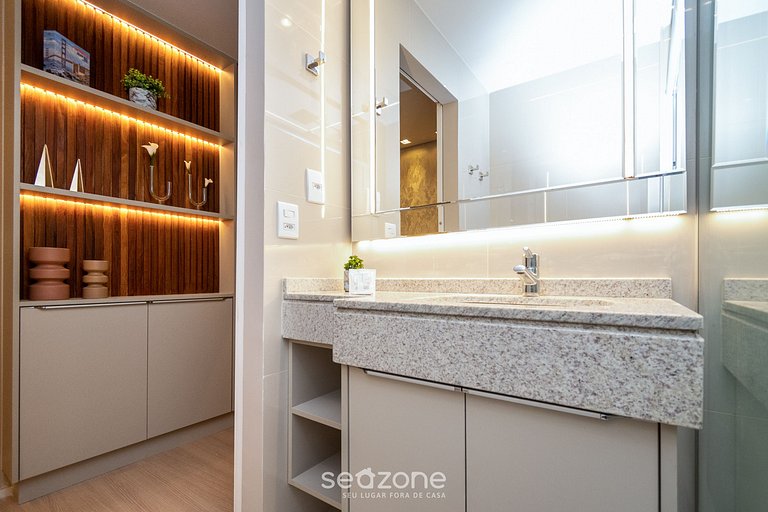 Flat en cond. c/ gimnasio, Marista - BLS1251