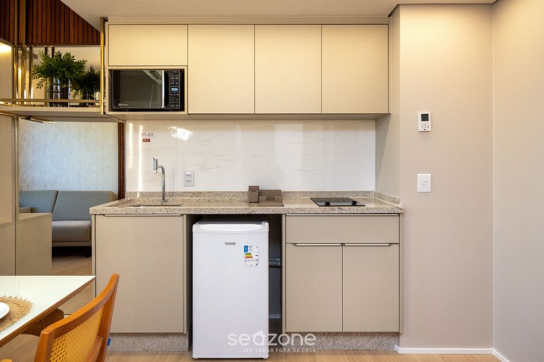 Apto 1H, cond. c/ gimnasio Setor Marista - BLS1355