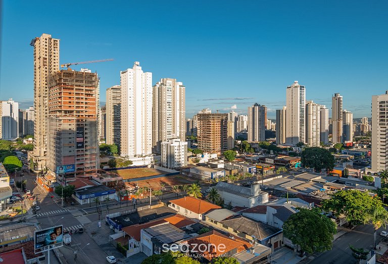 Apto 1H, cond. c/ gimnasio Setor Marista - BLS1355