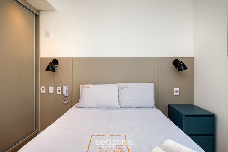 Depto c/ gimnasio en cond., Marista - BLS1553