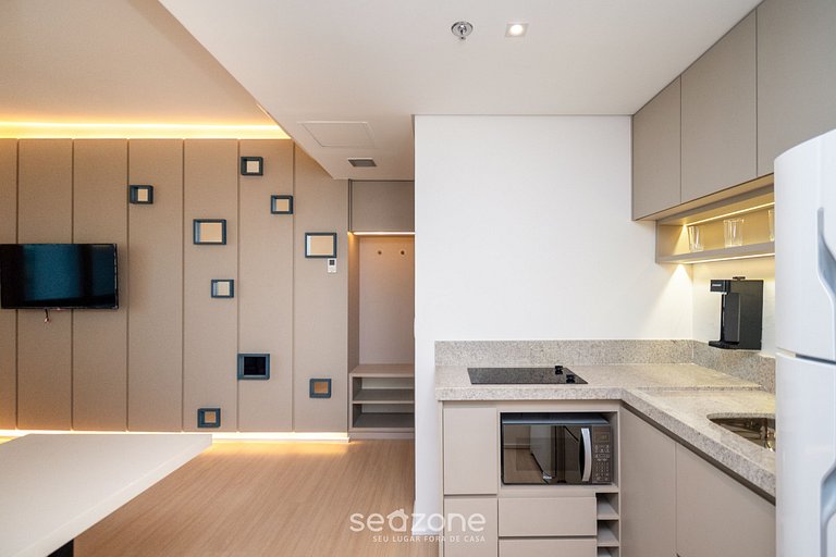 Depto c/ gimnasio en cond., Marista - BLS1553