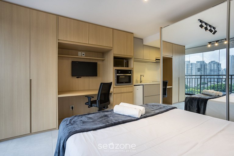 Studio Moderno a 450m do Metrô – ISM0806