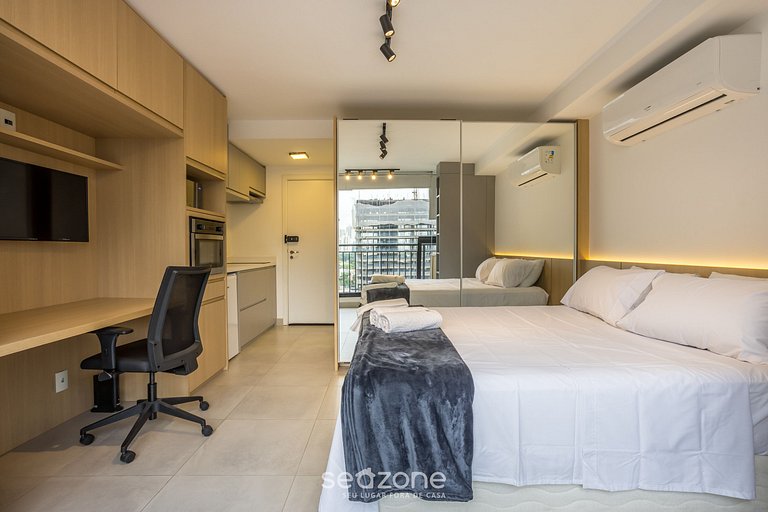 Studio Moderno a 450m do Metrô – ISM0806