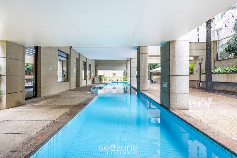 Estudio moderno a 300m del metro Moema! SQC0810