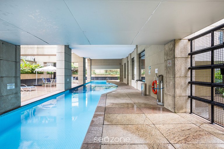 Estudio moderno a 300m del metro Moema! SQC0810