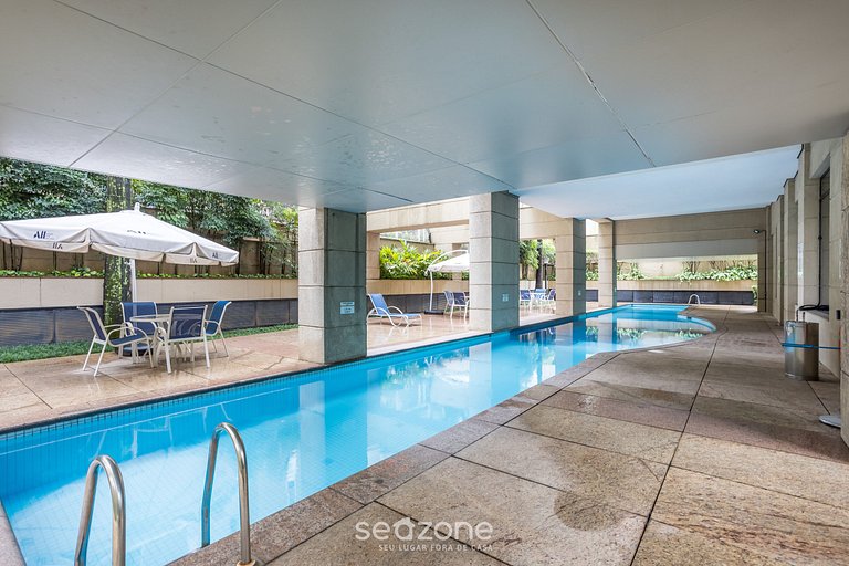 Studio moderno a 300m do metrô Moema SQC0810