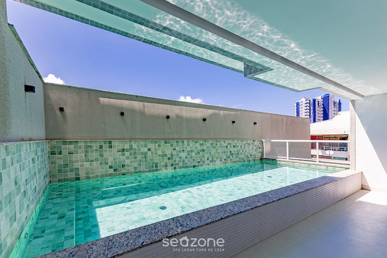 Ap Vista Mar 2 Dorm 900m la playa Ilhéus ERN0503