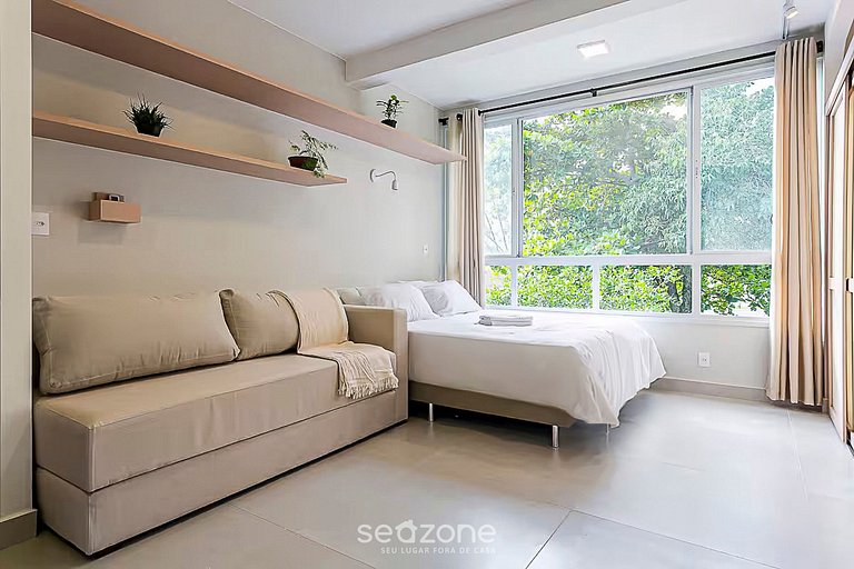 Studio novo a 110m da Lagoa da Conceição BDR523