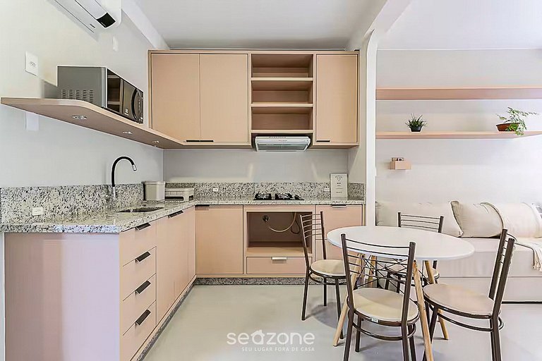 Studio novo a 110m da Lagoa da Conceição BDR523