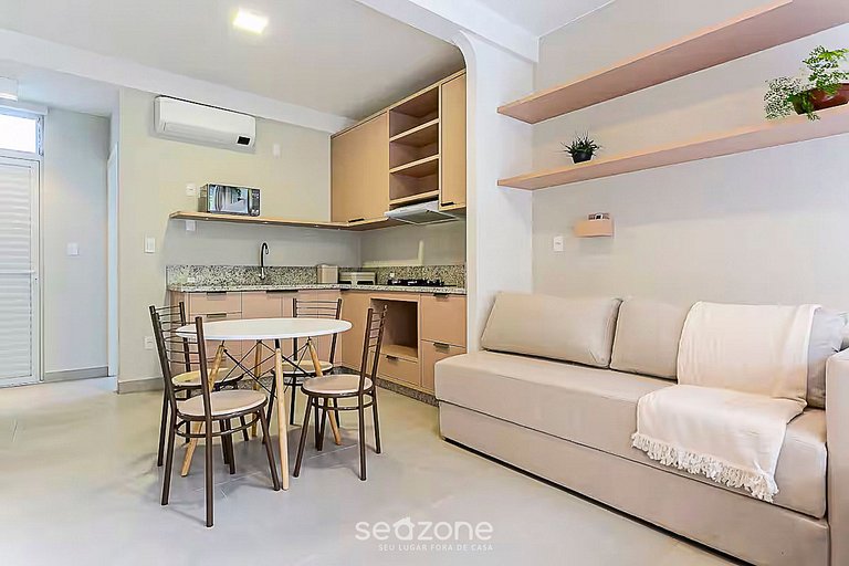 Studio novo a 110m da Lagoa da Conceição BDR523