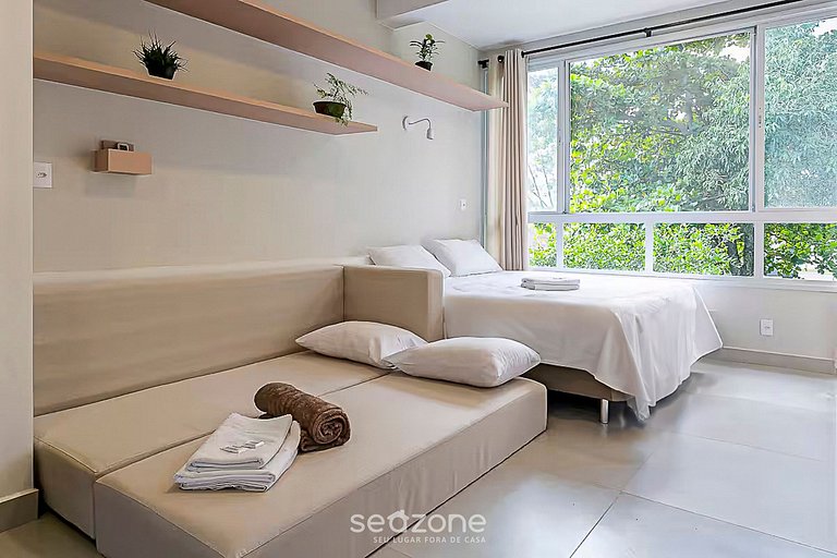 Studio novo a 110m da Lagoa da Conceição BDR523