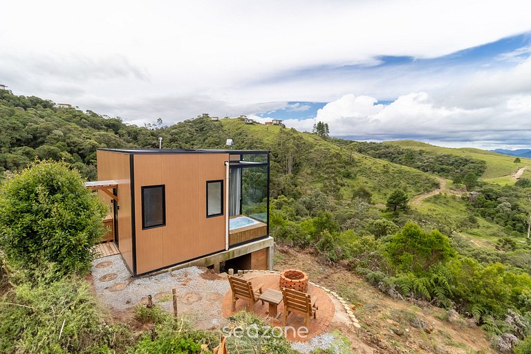 Chalé c/lareira perto de Florianópolis VST034