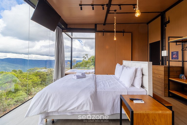 Chalé c/lareira perto de Florianópolis VST034