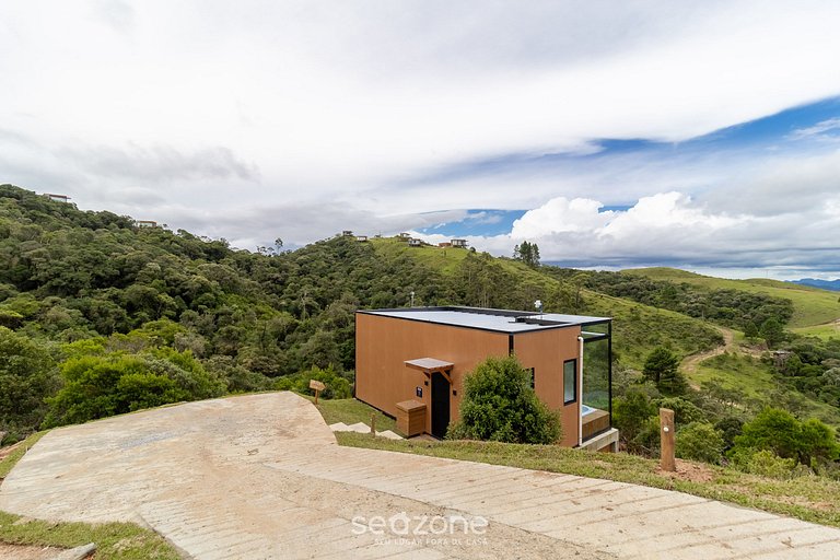 Chalé c/lareira perto de Florianópolis VST034