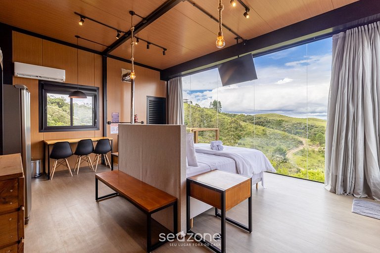 Chalé c/lareira perto de Florianópolis VST034