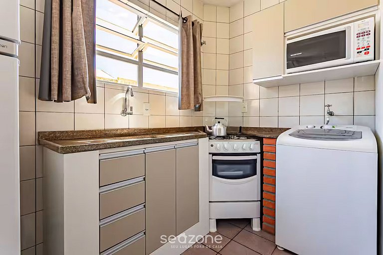 Apartamento em Canasvieiras lindo e acolhedor BOU201 Seazone