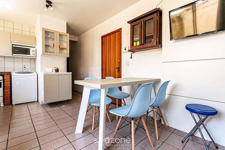 Apartamento em Canasvieiras lindo e acolhedor BOU201 Seazone