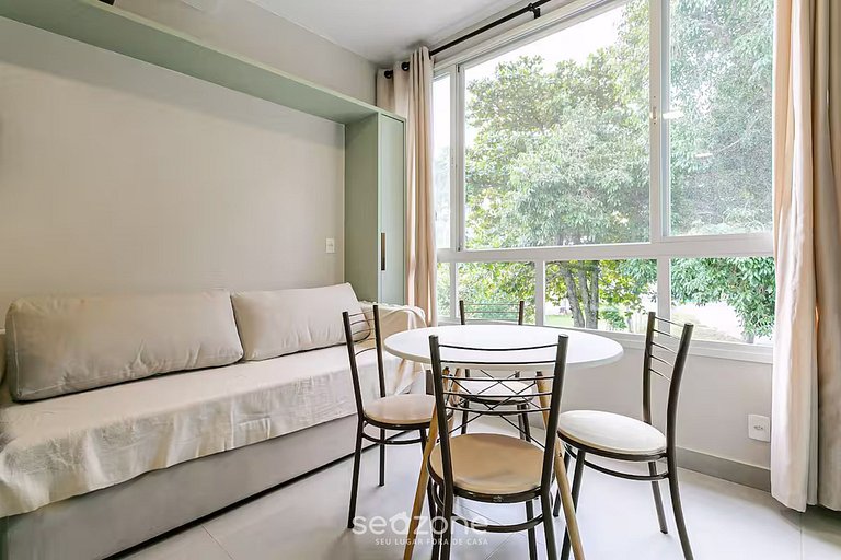 Hermoso estudio p/ 4 en Lagoa da Conceição BDR522