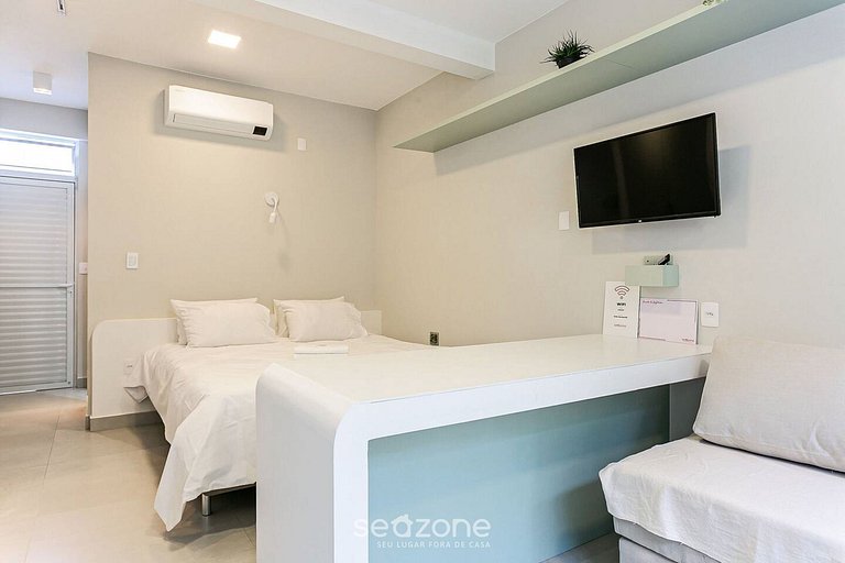 Belo studio para 4 na Lagoa da Conceição BDR522