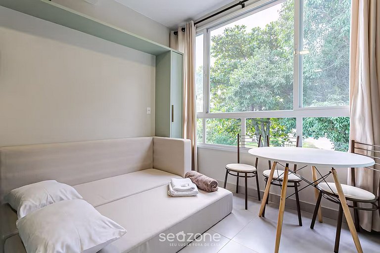 Belo studio para 4 na Lagoa da Conceição BDR522