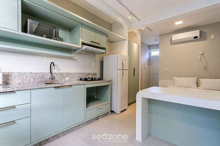 Belo studio para 4 na Lagoa da Conceição BDR522