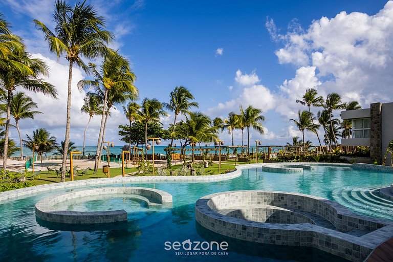 NLU - Condomínio completo na Praia do Marceneiro