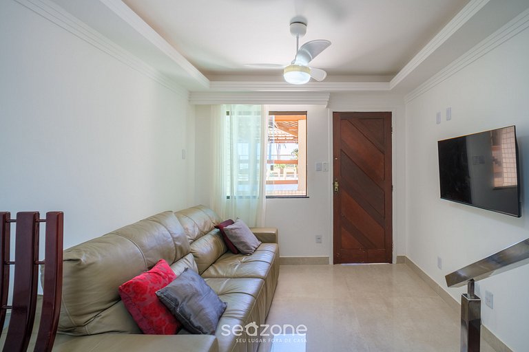 Casa frente al mar con 2 hab en Salvador | AVM0011