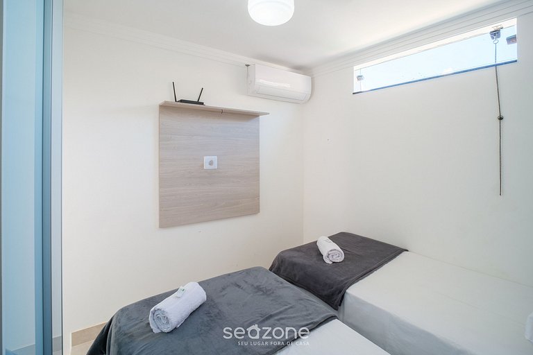 Casa frente al mar con 2 hab en Salvador | AVM0011