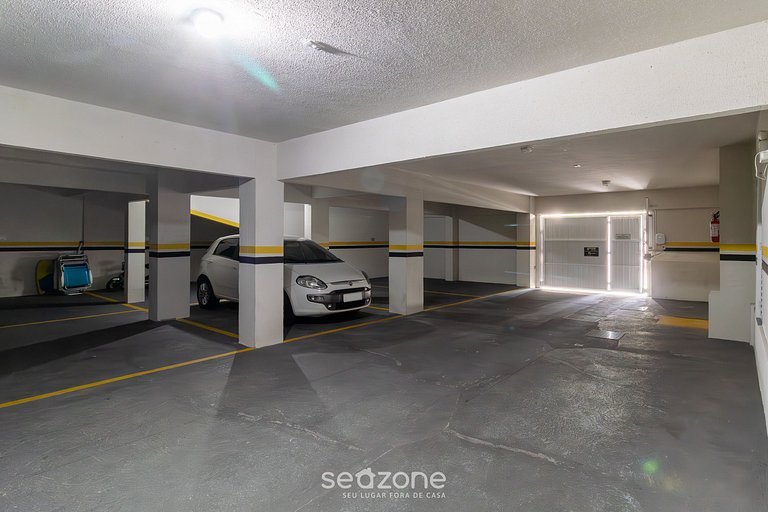 3Q Varanda c/ churrasqueira a 250m do mar! GGR0702