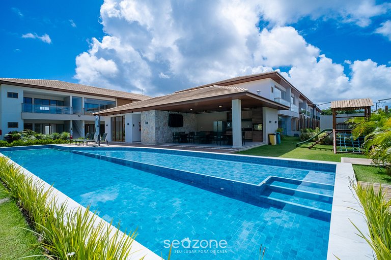 Ap 2 hab. en cond. c/piscina - Itacimirim RJH0101