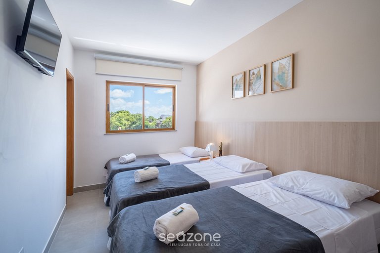 Apto 2Qts em Cond. c/ Piscina - Itacimirim RJH0101