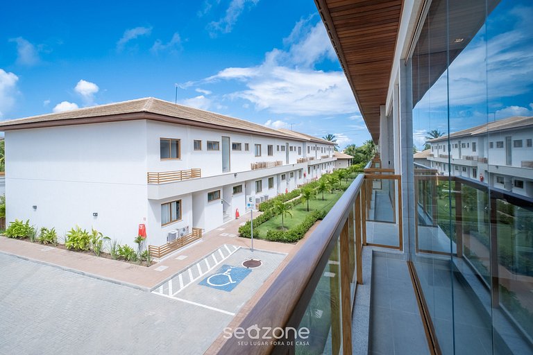 Ap 2 hab. en cond. c/piscina - Itacimirim RJH0101