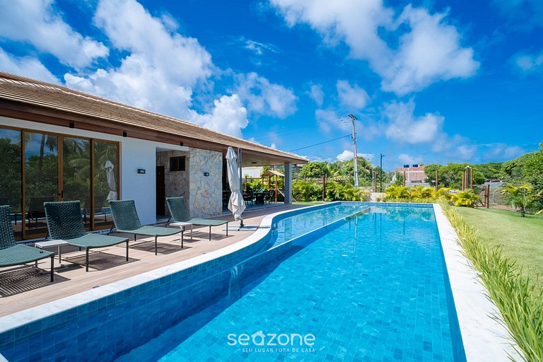 Ap 2 hab. en cond. c/piscina - Itacimirim RJH0101