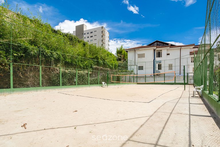 Apt em um paraíso no Centro c/Piscina QUI0090