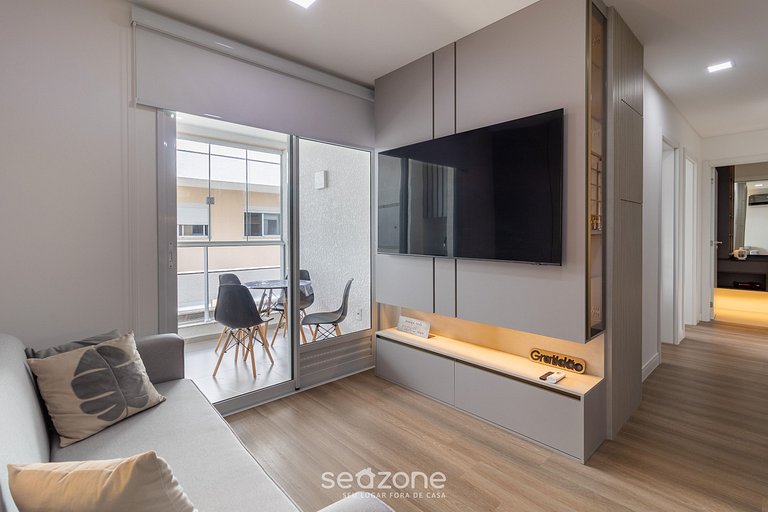 Apt moderno c/ piscina e hidromassagem! RHL0305