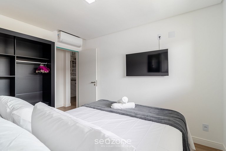 Apt moderno c/ piscina e hidromassagem! RHL0305