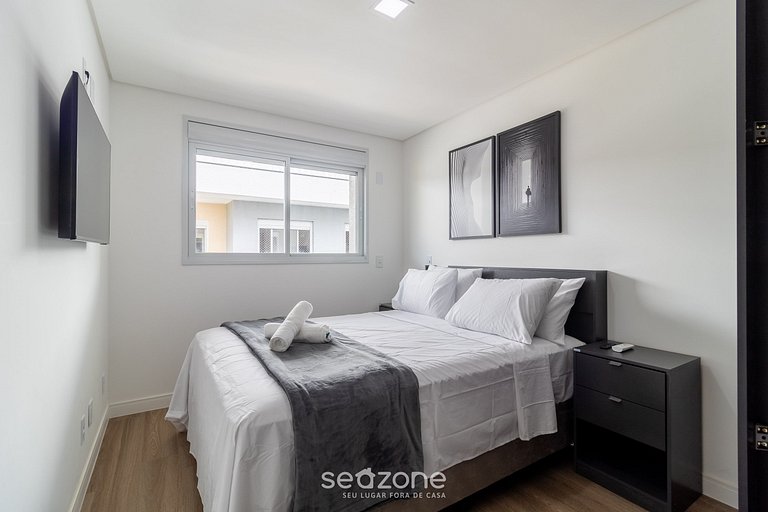 Apt moderno c/ piscina e hidromassagem! RHL0305