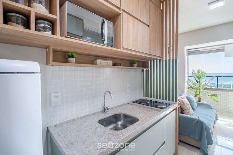 Ap Vista al Mar en edif. c/ piscina y gim SOA0510